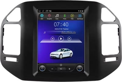 Autoradio met bluetooth - Carplay - Voor Mitsubishi Pajero V60, V68, V73 (1999-2006) - Geschikt voor Apple en Android - Stereo - Navigatie - Navigatiesysteem auto - 1GB 16GB