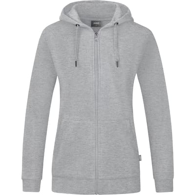 Jako Organic Jas Met Kap Heren - Lichtgrijs Gemeleerd | Maat: 3XL