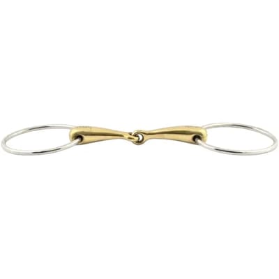 2-rings bit voor grote paarden Jump'In 90 mm