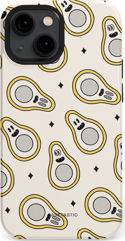 Casetastic Hoesje Geschikt voor Apple iPhone 13 Mini Magsafe - Stijlvolle Beschermende Duo-layer Case - Vegycado