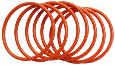 30 Stuks Silicone O-Ringen 125mm OD 121mm ID 1.9mm Breedte - Waterdichte Sealing Ringen voor Diverse Toepassingen