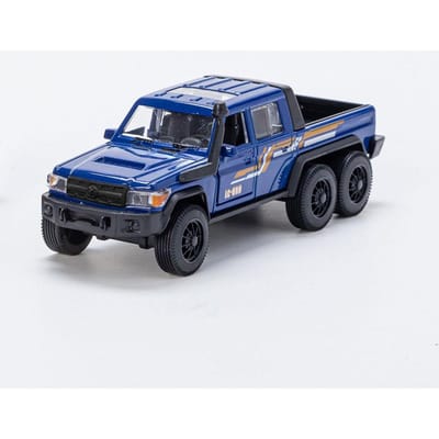 Modèle Moulé Sous Pression, Modèle de Pick-up en Alliage, Jouet Puzzle, Ornement de Véhicule Tout-Terrain, Modèle de Voiture à Ressort, Jouet pour Garçon