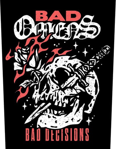 Bad Omens - Bad Decisions Rugpatch - Zwart
