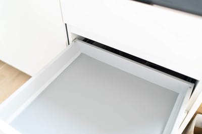 Lade inzetstuk 200 x 48 cm - Antislip en elastiek - Grijs