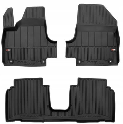 FROGUM 3D – Rubber automatten – Perfecte pasvorm – Hoge beschermrand – Geurloos (Hyundai)