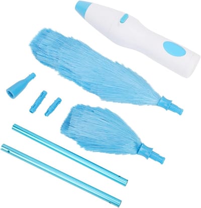 Flexibele Elektrische Duster voor Effectieve Reiniging van Blinds en Meubels met 180° Buigbare Kop