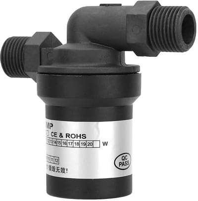 OmGoods - Dailygoody - Borstelloze Circulatiepomp - Hoge Temperatuur - Efficiënte Solar Waterpomp - Waterbesparend - Energiezuinig - Geschikt voor Tuin - Compac