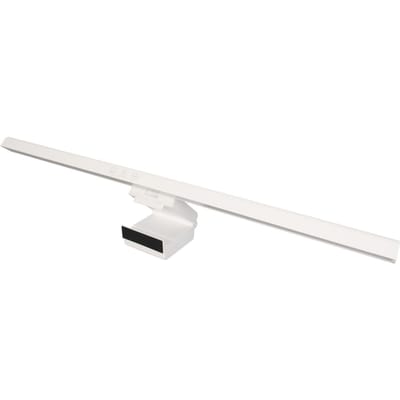 Barre lumineuse pour écran 3 modes d'éclairage commutables Gradation continue Commande tactile Barre lumineuse pour écran d'ordinateur pour Bureau Maison blanc