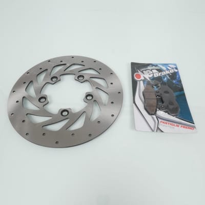 remschijfset één voor scooter kymco 200 people s i 2007 Ø260x85x4mm ar nieuw