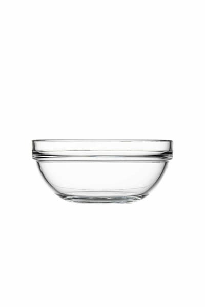 Asir - Glazen Kommenset - 6 stuks - Transparant - 6,3 x 6,3 x 14 cm