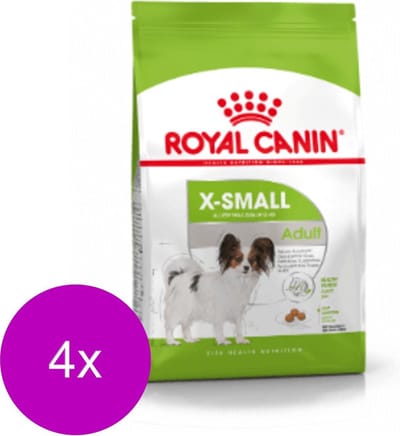 Royal Canin X-Small Adult - Hondenvoer - 4 x 3 kg