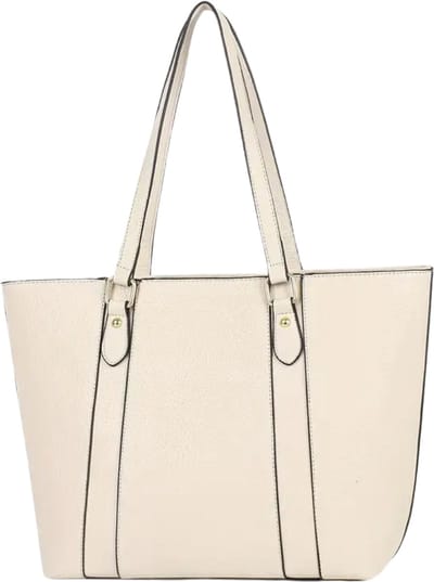 Bovista Handtas Dames - Schoudertas - School - Shopper - Schooltas - Werktas - Beige