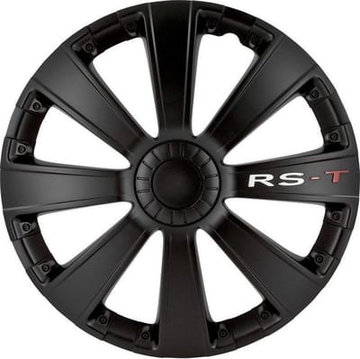 Autostyle Wieldoppen Rs-t 14 Inch Abs Zwart Set Van 4
