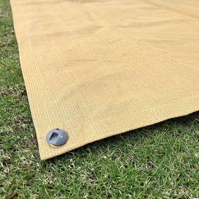 Spot HDPE Outdoor Picknickmat Draagbare Vochtwerende Mat Strandmat 2.44*3.05m