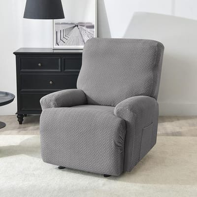 Gespleten Jacquard Relaxfauteuil Bankhoes Stretch Spandex Lazy Boy Stoelhoezen Bank Fauteuil Overtrekken Voor Woonkamer