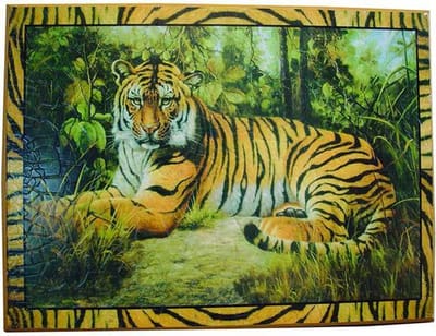 Tijger schilderij 29 cm x 39 cm