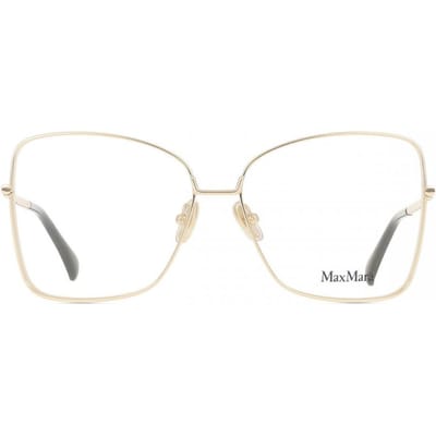 Max Mara Mm5140 Damesbril Shiny Pale Gold/56-14-135 white