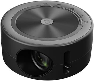 Mini Projector - Draagbare Beamer - Thuisbioscoop Creëren - Geïntegreerde Luidspreker - 14-100 inch Projectie - Zwart