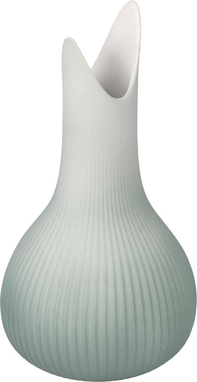 Goebel - Studio 8 | Vaas Raindrop Mint | Porselein - 15cm