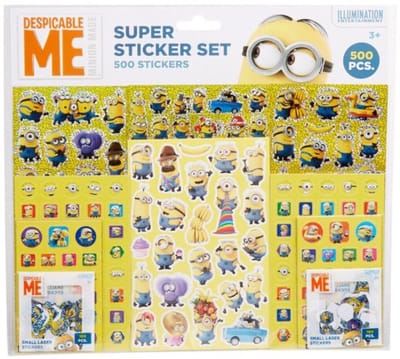 Minions sticker set - 500 stuks