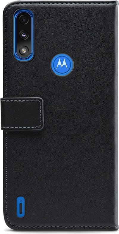 Mobilize Telefoonhoesje geschikt voor Motorola Moto E7 Power Hoesje | Mobilize Classic Gelly Wallet Bookcase Portemonnee | Pasjeshouder voor 2 Pasjes | Telefoonhoesje voor Pinpas / OV Kaart / Rijbewijs - Zwart