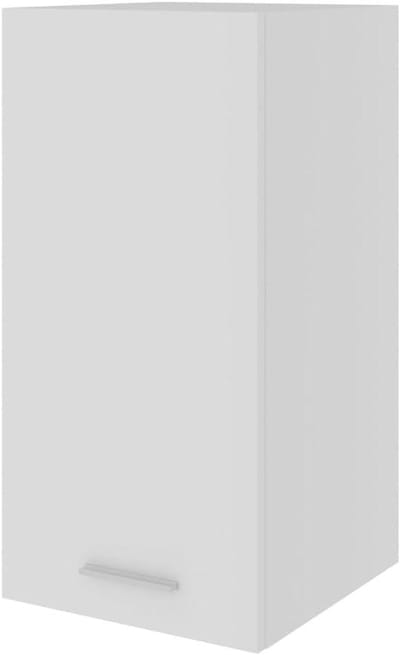 Smalle Wandkast - Opbergkast Keuken - Ruimte Besparen - Verstelbare Plank - 30x31x60 cm - Wit