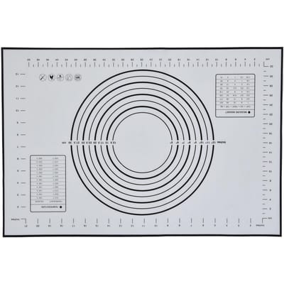 Siliconen Deegrolmat Glasvezel Kneedmat 24 X 16 Inch Grote Verdikte Oven Bakmat L