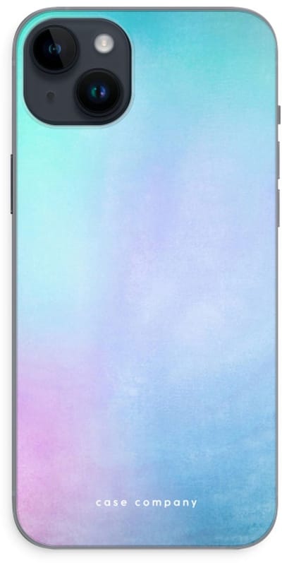 Case Company® - Hoesje geschikt voor iPhone 14 Plus hoesje - Mist pastel - Soft Cover Telefoonhoesje - Bescherming aan alle Kanten en Schermrand