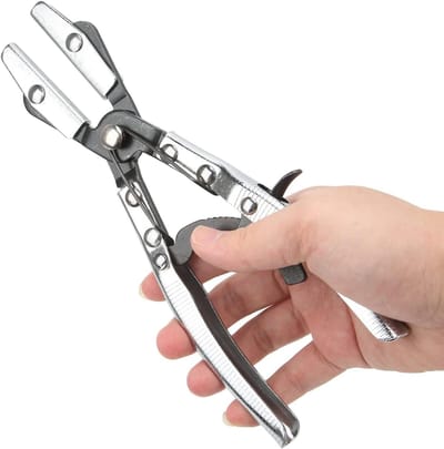 Slangklemtang - Afknijptang - Onderhoud Voertuigen - Ratelmechanisme - 10 inch - Metaal