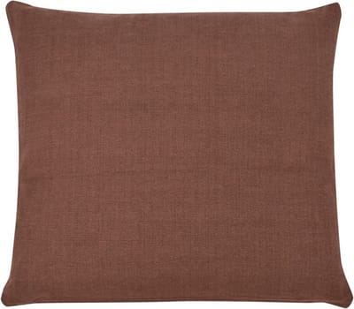 Solid Canvas Cappuccino Kussen | 45 X 45 | Sierkussen Voor Woonkamer Of Slaapkamer