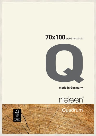 Nielsen Quadrum Houten Wissellijst White 70x100cm