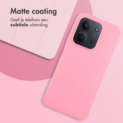 imoshion Hoesje - Geschikt voor Xiaomi Redmi 15C (5G) - Color Backcover - Bubblegum Pink