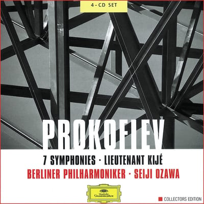 Berliner Philharmoniker, Seiji Ozawa - Prokofiev: 7 Symphonies | Lieutenant Kijé (4 CD) (Complete)