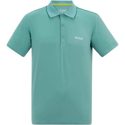 Heren Maverik stretchlogo-polo
