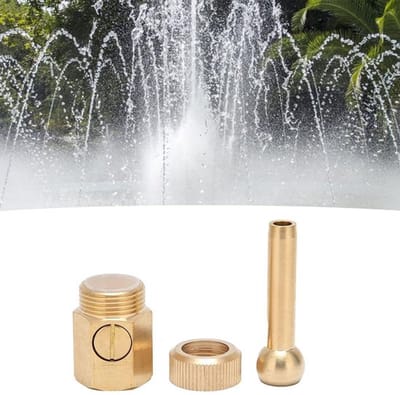Klep voor Vijver - Fonteinsproeier Messing - Waterdicht - Snelle Installatie - Geschikt voor Tuinfontein - 20 mm Binnendraad