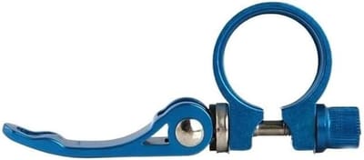 Fietszadelklem - Zadelpenklem - Zadelhoogte Aanpassen - Snelle Bevestiging - 25.4 mm - Blauw