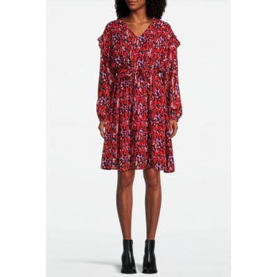 Circle of Trust Evie Dress Velvet Crush Size: XS | Mini Dresses Outlet | Dames |