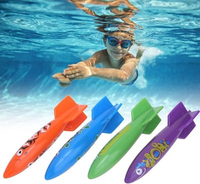 Duikspeelgoed Kinderen - Zwemaccessoires Pool Toys - Zwemvaardigheid Verbeteren - Duurzaam PVC Materiaal - 20 x 20 x 4 cm