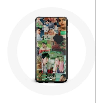 Case voor Samsung Galaxy J7 Seksuele voorlichting Maeve Wiley en Otis Milburn