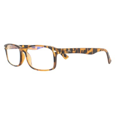 Montana Leesbril BLF83A Matte Schildpad Bruin Blauw Lichtblok +1,00