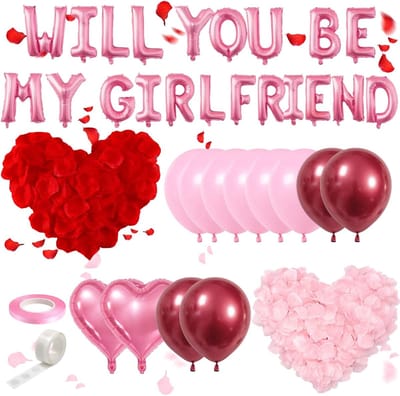 Dailygoods - Decoratieset voor Valentijnsdag met 1000 Rozenblaadjes - Romantische Sfeer