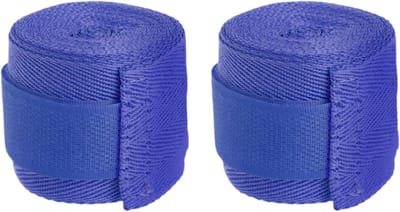 Boksen Hand Wraps - Compressie Bandages - Vechtsport Training - Flexibele Ondersteuning - Standaard Lengte - Blauw