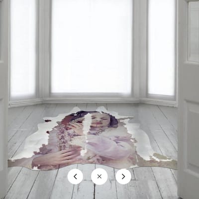Mineheart - Vloerkleed 'Renaissance Cowhide RMH003' - 165.3cm x 150cm x 2mm
