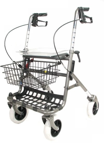 Vermeiren Rollator 286B - Compleet model - Opvouwbaar - Stevig