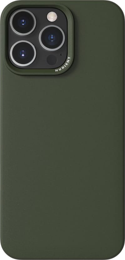 Nudient Thin Precise Case geschikt voor Apple iPhone 16 Pro Max V3 Pine - Groen - MS