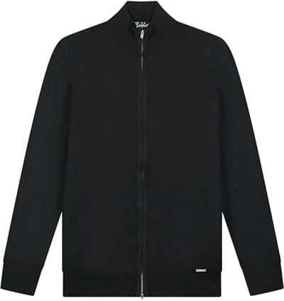 Malelions Knitted Zip Cardigan