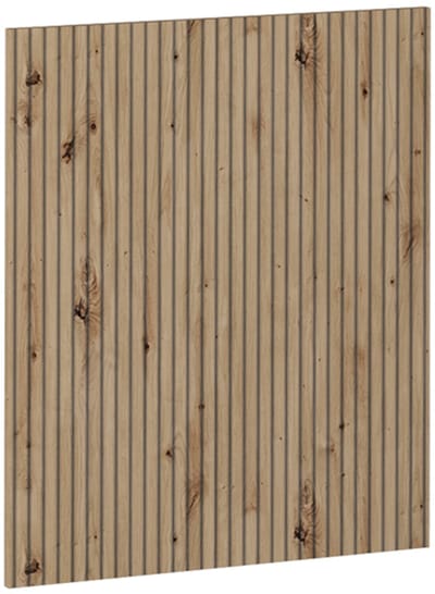 Vicco R-Line Keukenfront – 59.6 x 71.3 cm meubelfront voor de halfhoge ovenombouwkast Artisanaal eiken