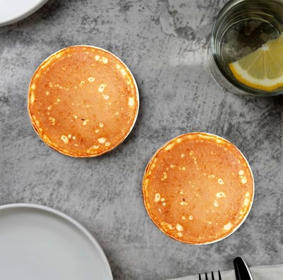GR onderzetters voor glazen - Food - Pancakes - Vinyl - 6st
