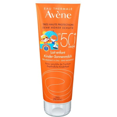 Avène Zon SPF 50+ Melk kinderen Zeer hoge zonnebescherming | Gevoelige huid 250