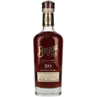 Bayou Rum Bayou XO MARDI GRAS Premium Crafted Rum 40% Vol. 0,7l